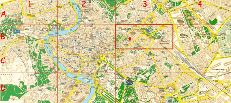 Cliquer sur les points rouges